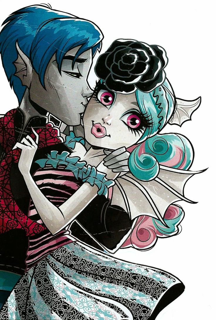 бесплатная раскраска Monster High для печати