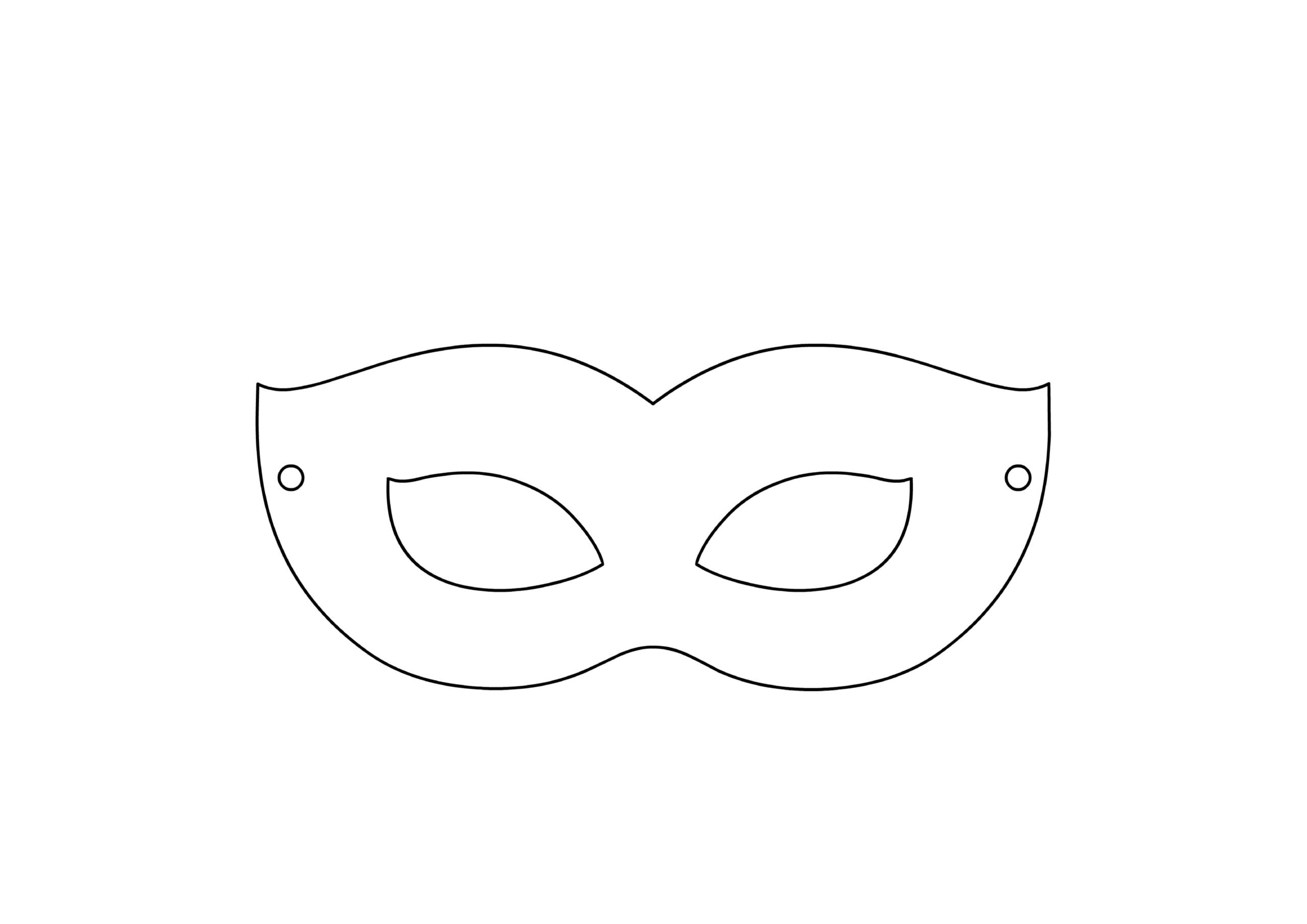 Шаблон маскарадной маски - 78 фото