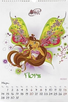 Винкс календарь 2011