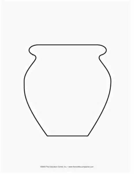 Трафареты ваза пустая (46 фото)