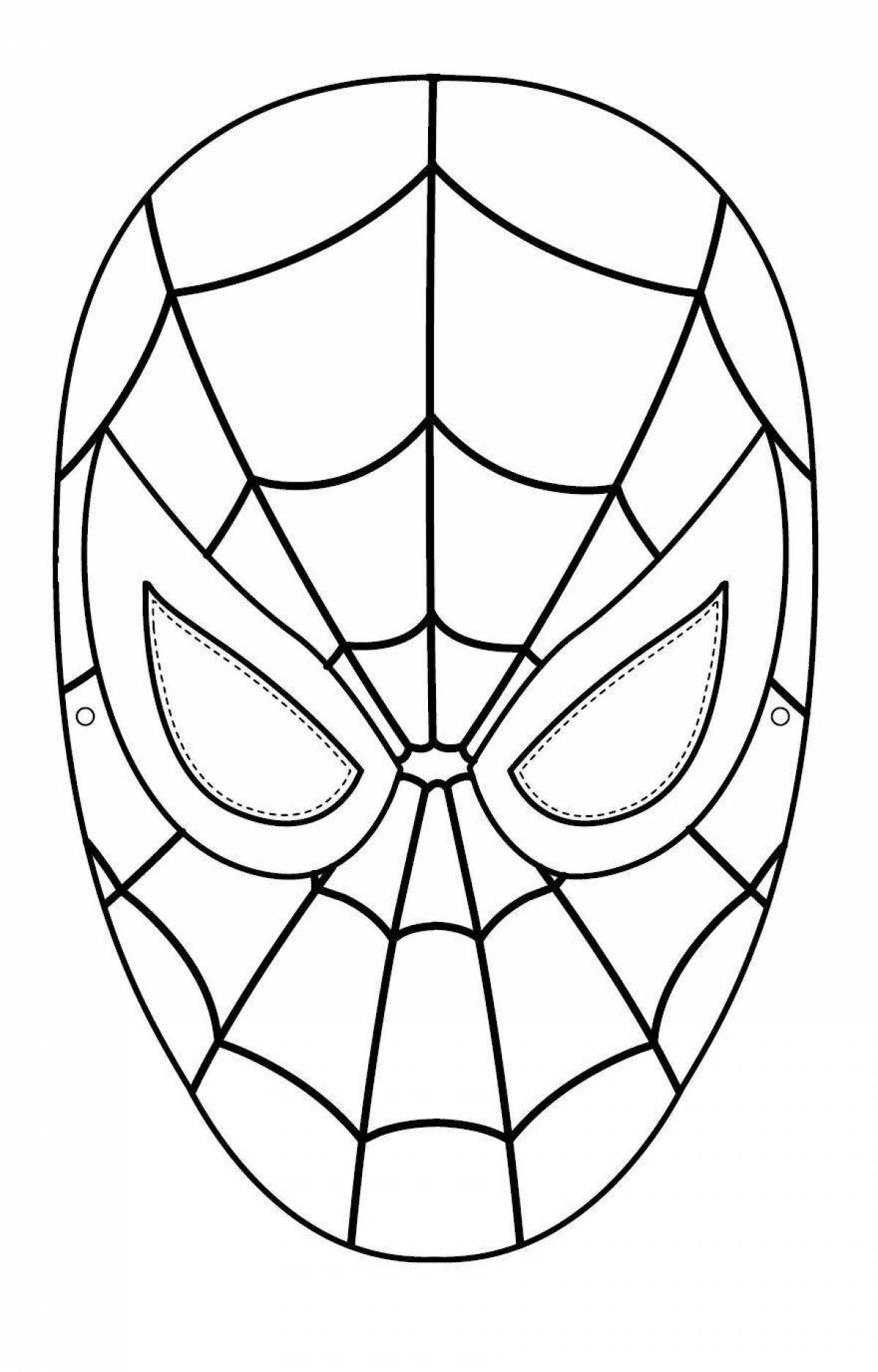 Как сделать маску Человека-паука?