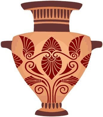 Ваза с иероглифами рисунок