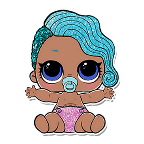 Бумажная кукла ЛОЛ Splash Queen