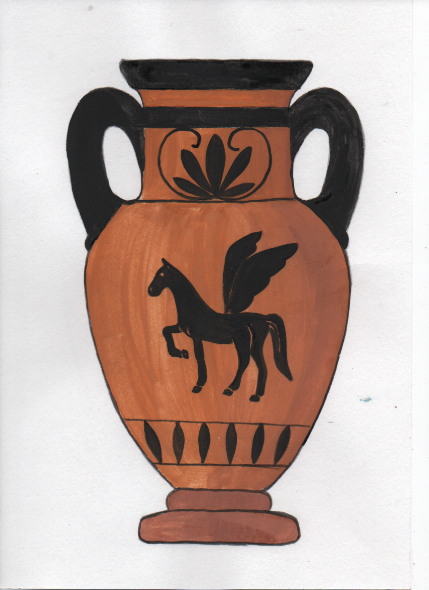 Эскиз вазы древней греции - 47 фото