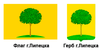 Герб и флаг Липецка