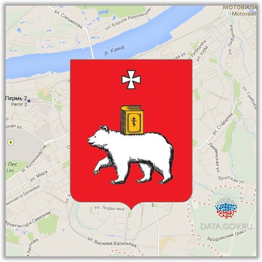 Герб Перми для детей
