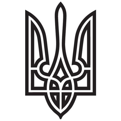 Тризуб Украины вектор