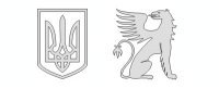 Герб Украины раскраска