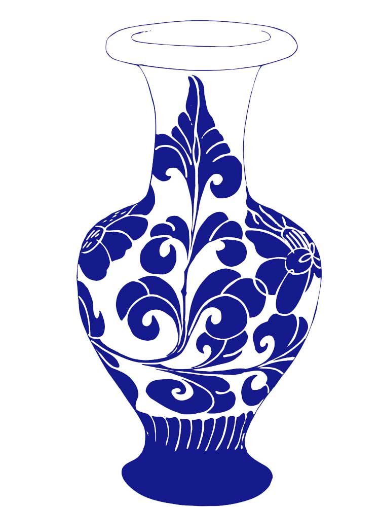 Нарядные декоративные вазы изо 5 класс. Эскиз вазы. Ваза с узорами. Орнамент для вазы трафарет. Трафарет вазы.