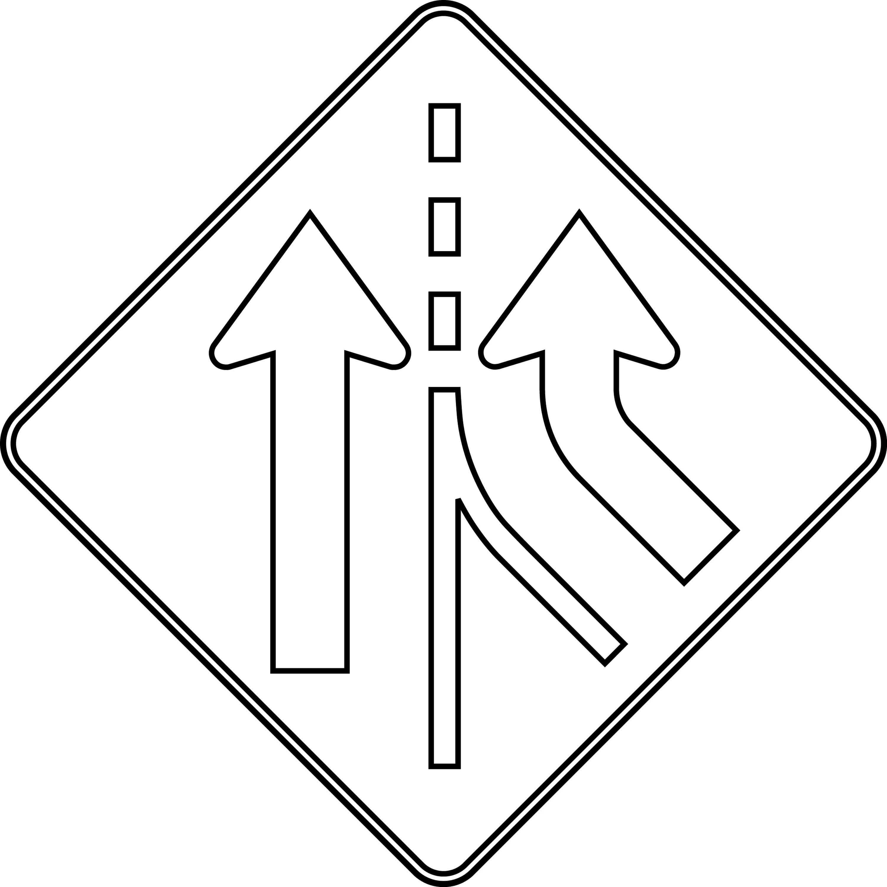 Шаблоны дорожных знаков