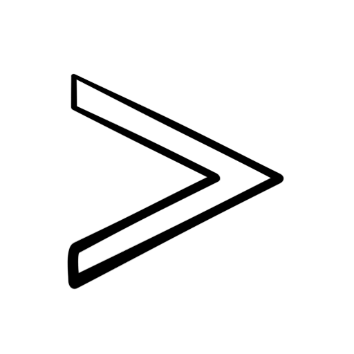 Знак больше
