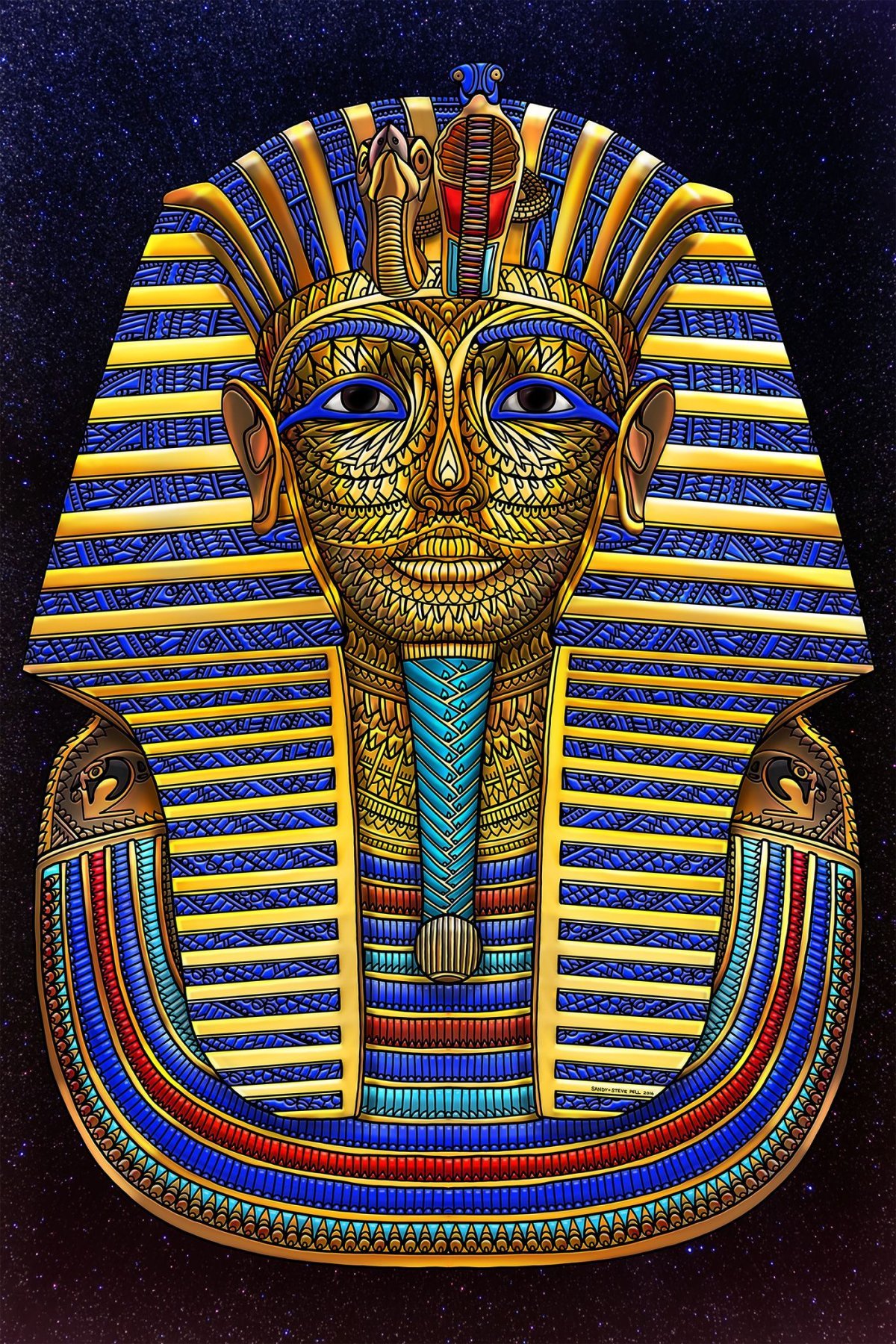 Из истории вещей: Тайна Золотой маски фараона Тутанхамона