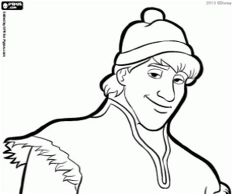 Раскраска Холодное сердце Христоф