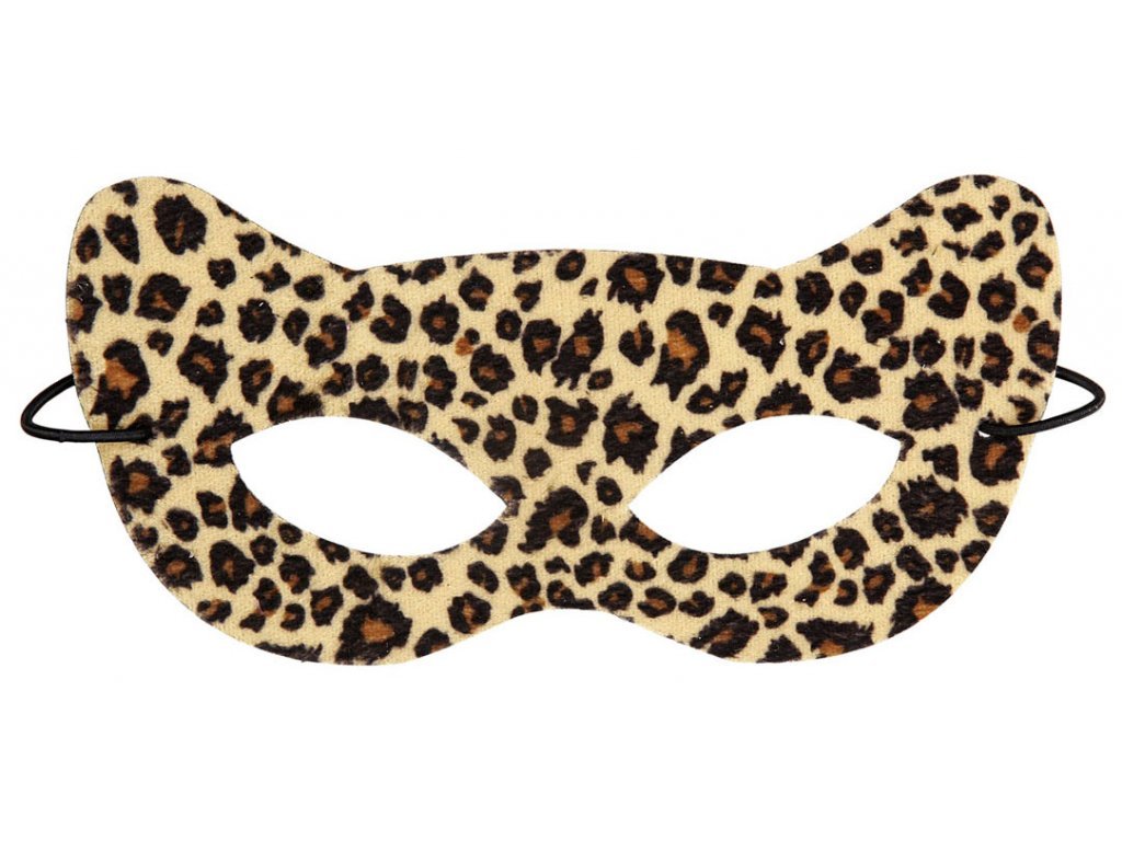 Маска леопарда, сделать маску леопарда своими руками