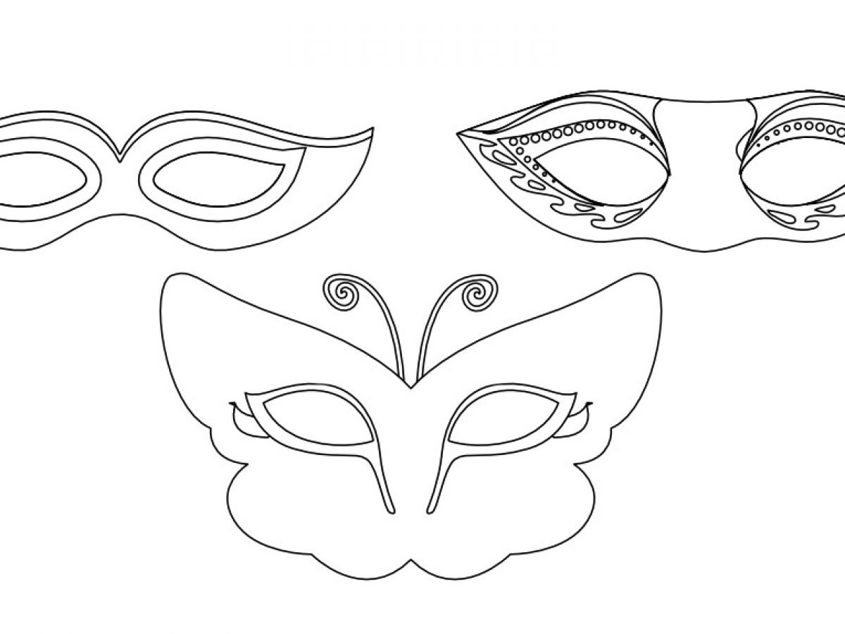 Карнавальные маски своими руками Волшебный мир, 4 образа, (32 х22 х10)