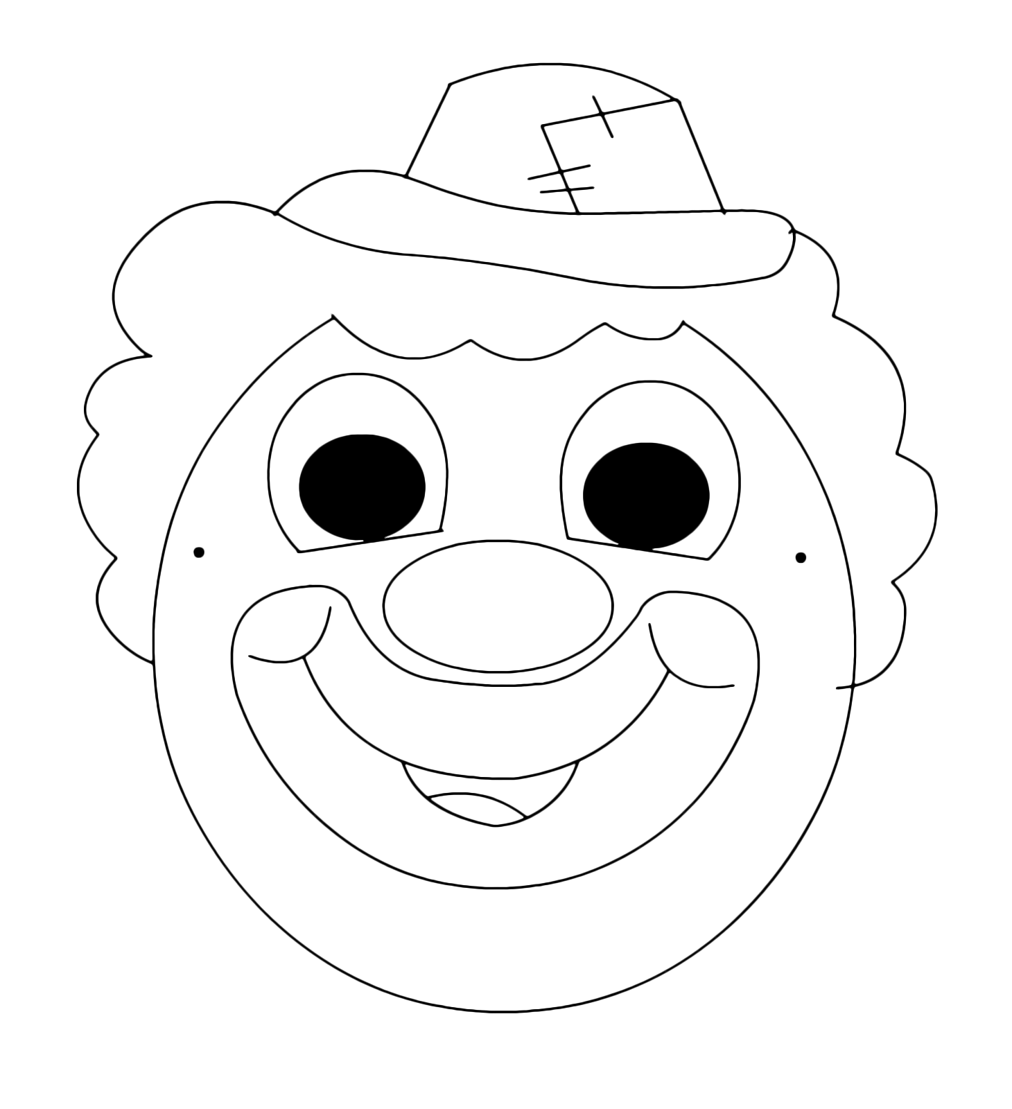 Рисование маска клоуна. Голова клоуна раскраска. Лицо клоуна раскраска. Клоун шаблон. Маска клоун раскраска для детей.