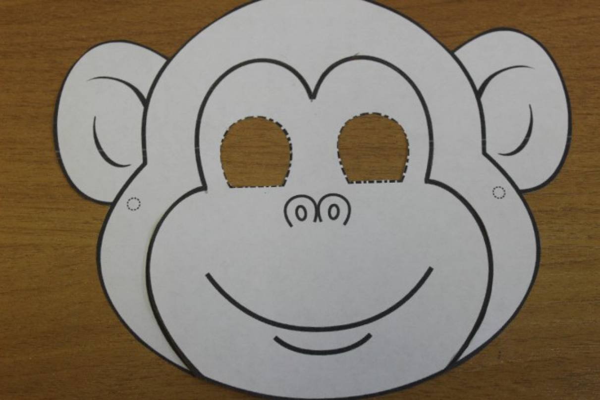 Поделка обезьянка из бумаги своими руками для детей