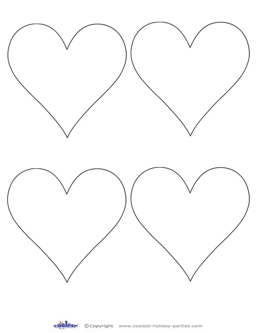 Картинки по запросу шаблоны сердечки для вырезания | Валентинки, Шаблоны для выпиливания, Трафареты