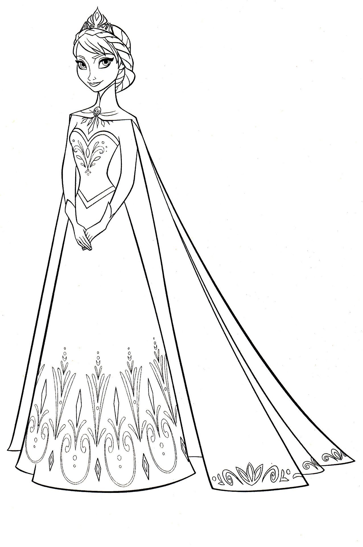 Картина раскраска Принцессы Диснея (BRM30114)