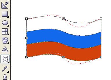 Российский флаг вырезать