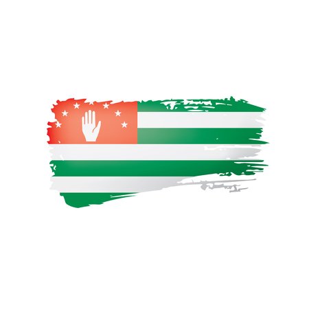 Флаг Абхазии вектор