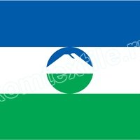 Флаг КБР Приэльбрусье