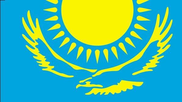 Орёл на флаге Казахстана