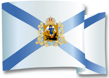 Флаг Архангельской области