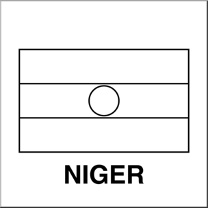Флаг Нигерии раскраска