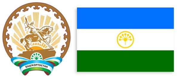 Флаг и герб Башкирии