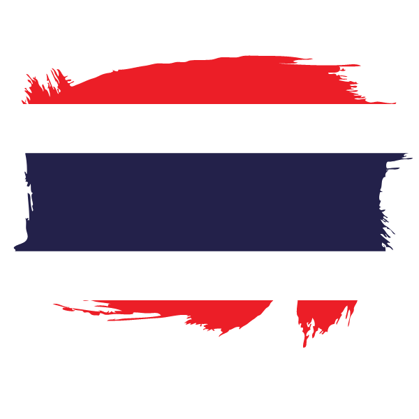Флаг Тайланда вектор