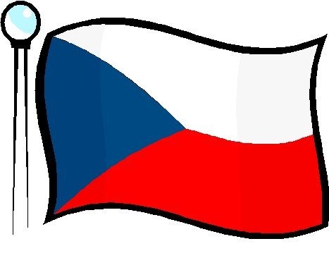 Чешский флаг рисунок