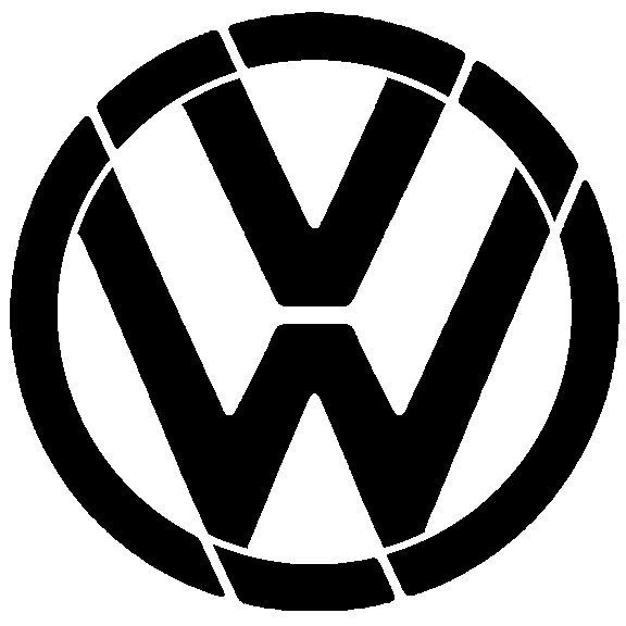 Трафарет VW