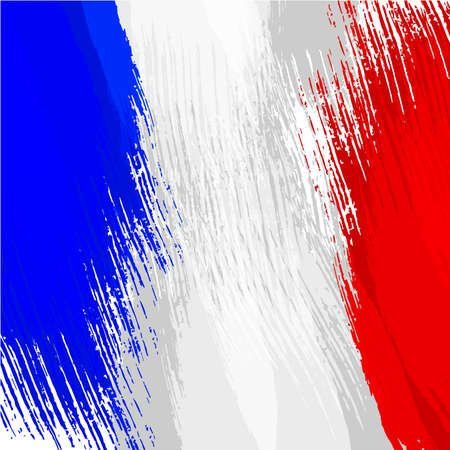 Флаг Франции арт