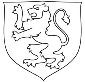 Рыцарский герб раскраска