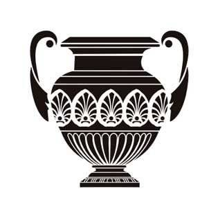 Греческая ваза с орнаментом