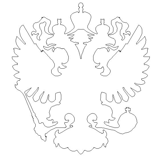 Трафареты герб россии черно белый (45 фото)