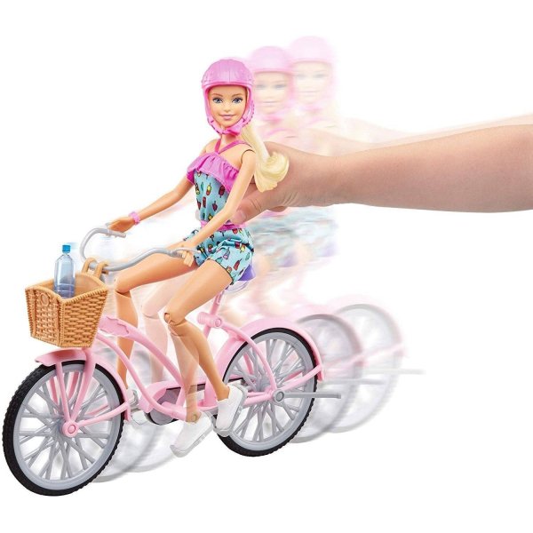 Набор Barbie на ГЛАМУРНОМ велосипеде, djr54