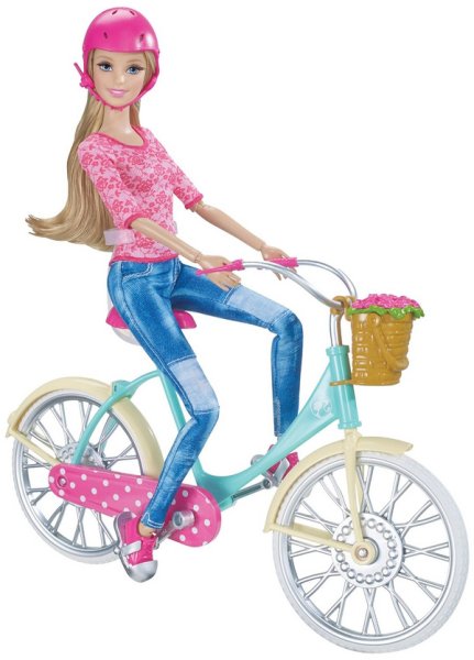 Набор Barbie на ГЛАМУРНОМ велосипеде, djr54