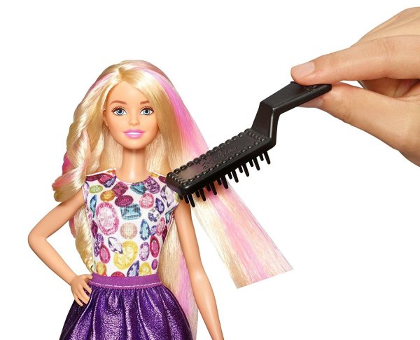 Набор Barbie цветные Локоны, 29 см, dwk49
