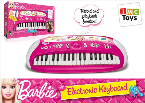 Музыкальная игрушка IMC Toys "пианино Barbie"
