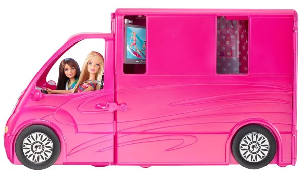Игровой набор Mattel Волшебный раскладной фургон Барби 3в1 ghl93