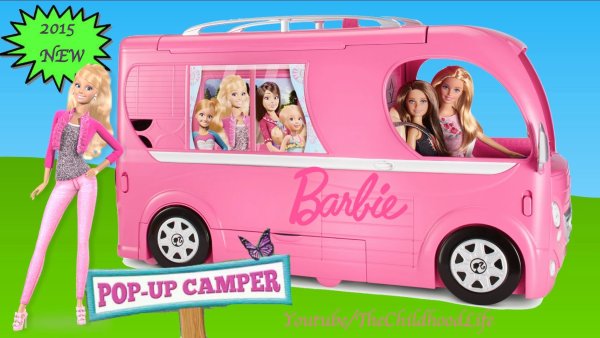 Barbie Pop up Camper 2015