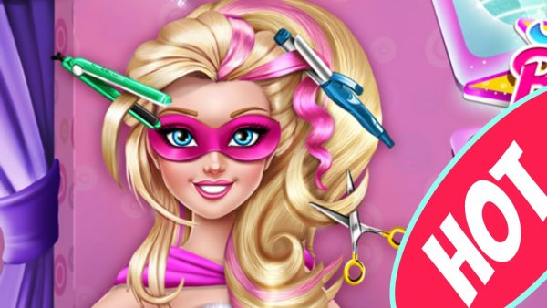Игра салон красоты в реалистичном стиле