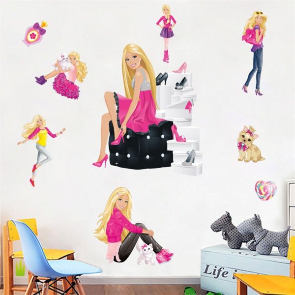 Стикеры Barbie