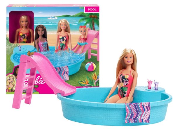Кукла Челси с бассейном Mattel
