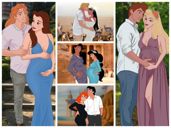 Дисней принцессы pregnant