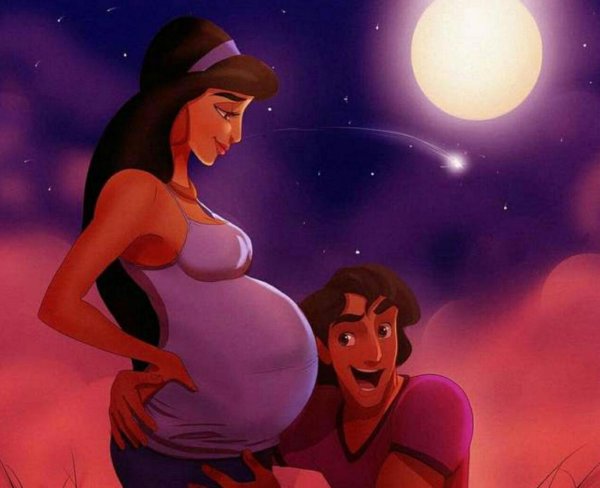 Принцесса Жасмин pregnant
