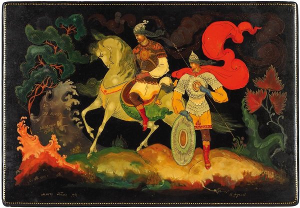 Палехская миниатюра Иван Голиков