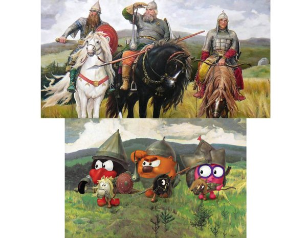 Васнецов богатыри